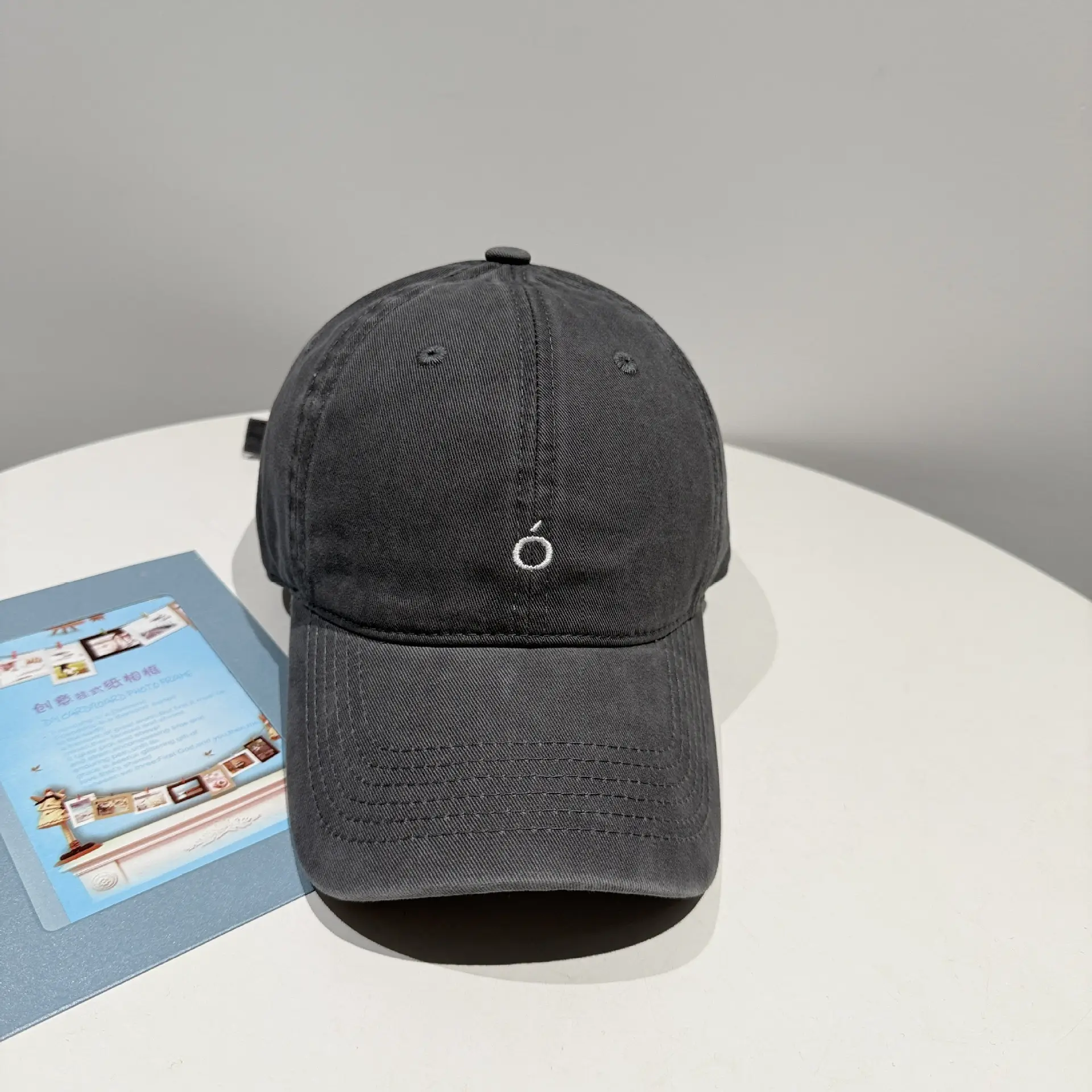 Women Blue Duckbill Baseball Cap Large Head - Image 2