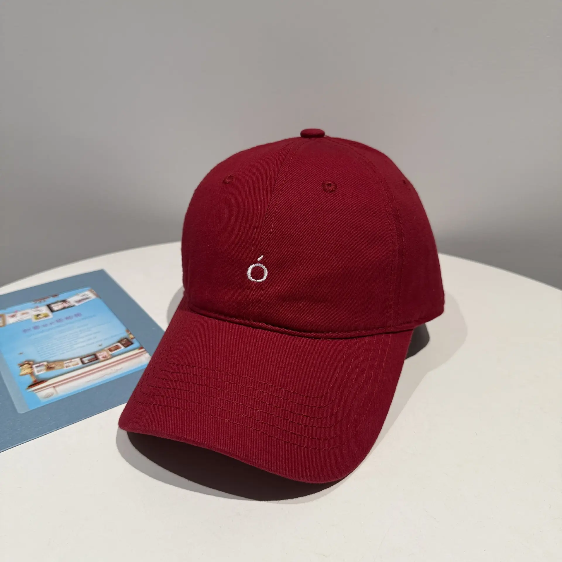 Women Blue Duckbill Baseball Cap Large Head - Image 4