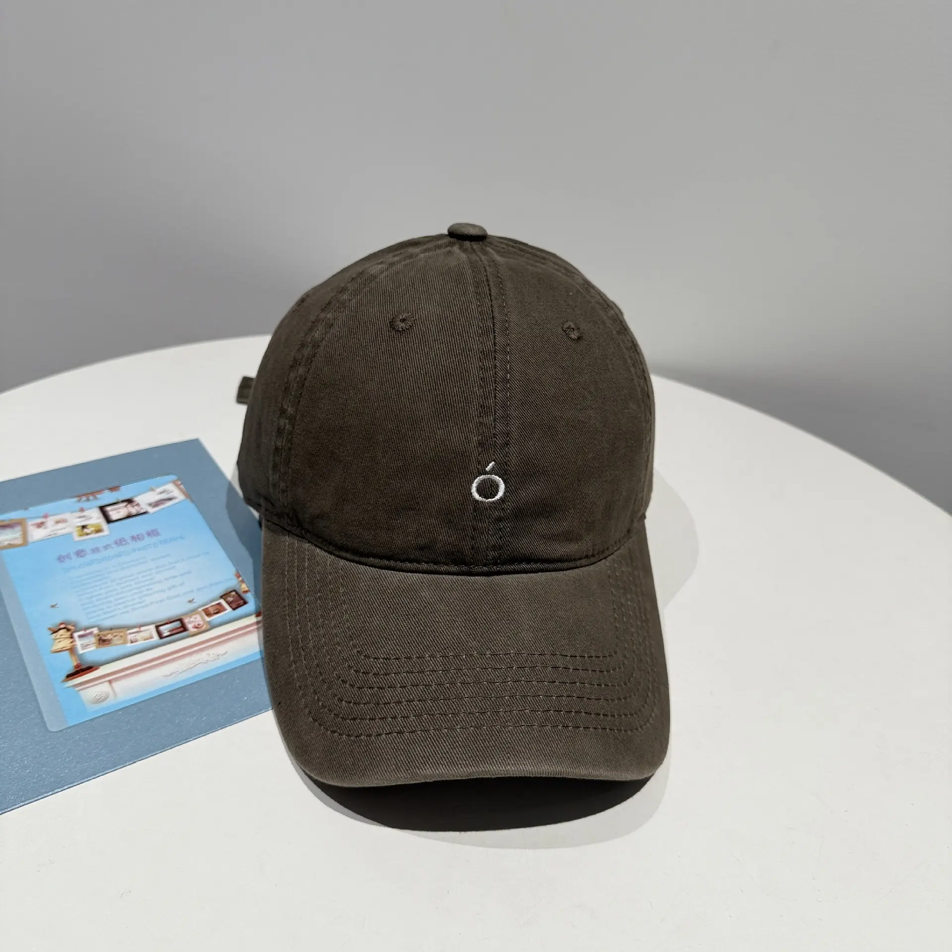 Women Blue Duckbill Baseball Cap Large Head - Image 6