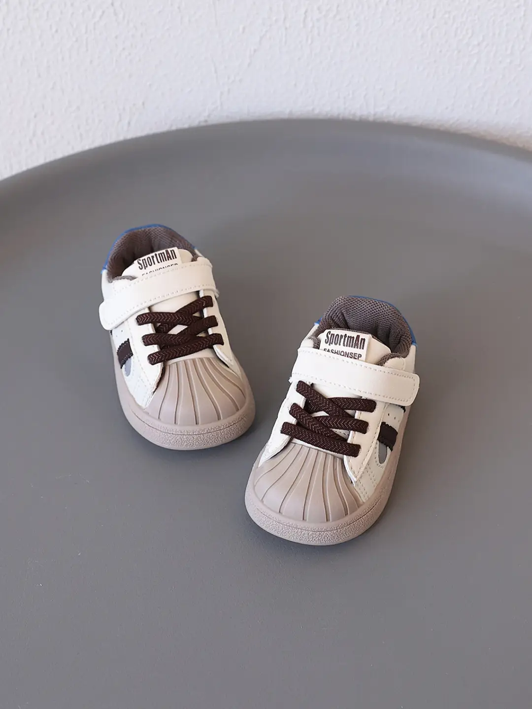 Baby Girl's Fashionable Shell-Toe Shoes, Baby Shoes, Soft-Soled Toddler Shoes, Autum Boys' Fashionable Sports Sneakers — feature 7