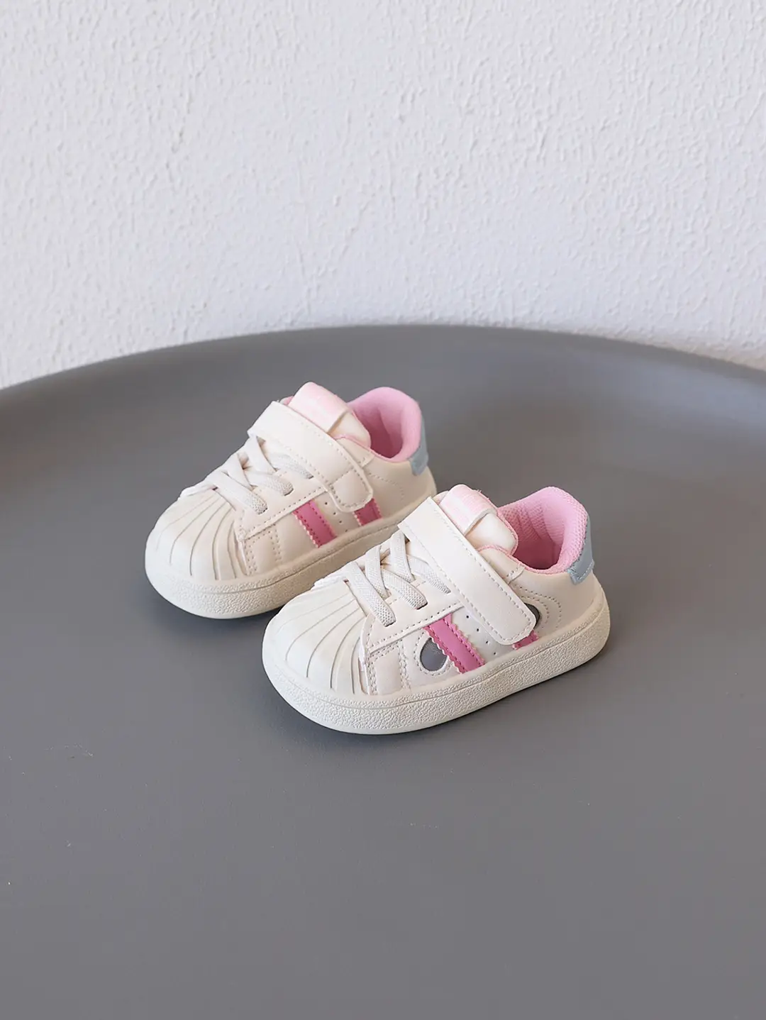 Baby Girl's Fashionable Shell-Toe Shoes, Baby Shoes, Soft-Soled Toddler Shoes, Autum Boys' Fashionable Sports Sneakers — feature 8