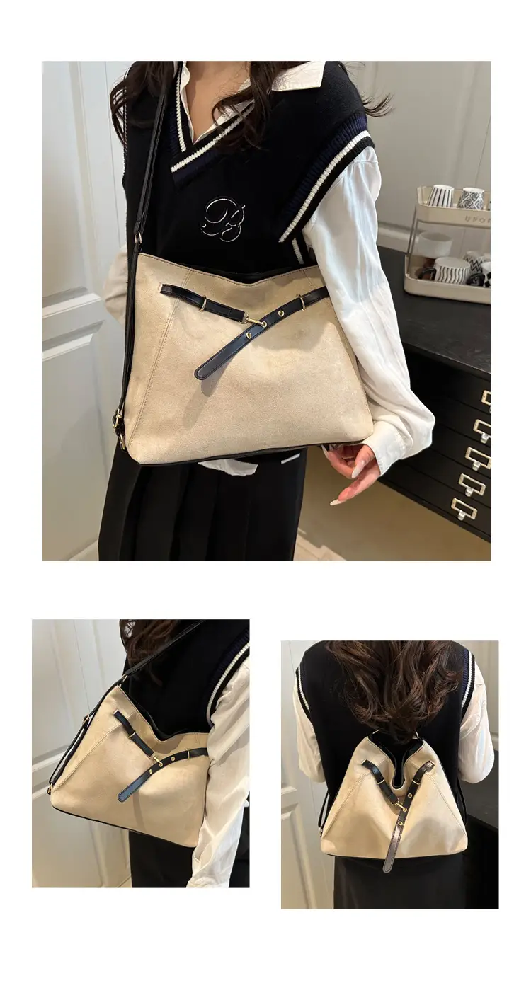 Women Retro Fashion Shoulder Bag Large Capacity 2025 — feature 19