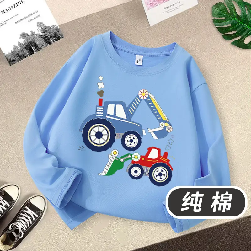 Pure Cotton Racing T-Shirt for Boys 2026 - Image 9
