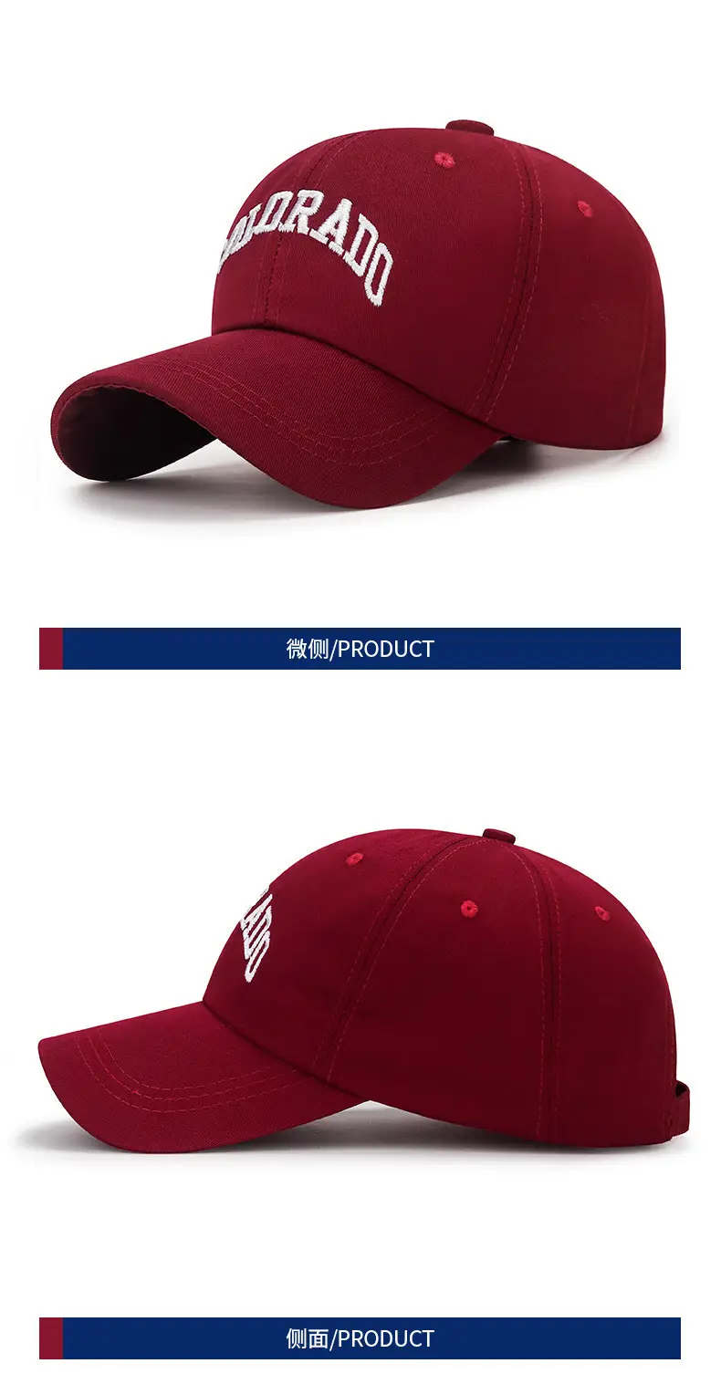 Colorado Lettered Baseball Cap for Girls — feature 5