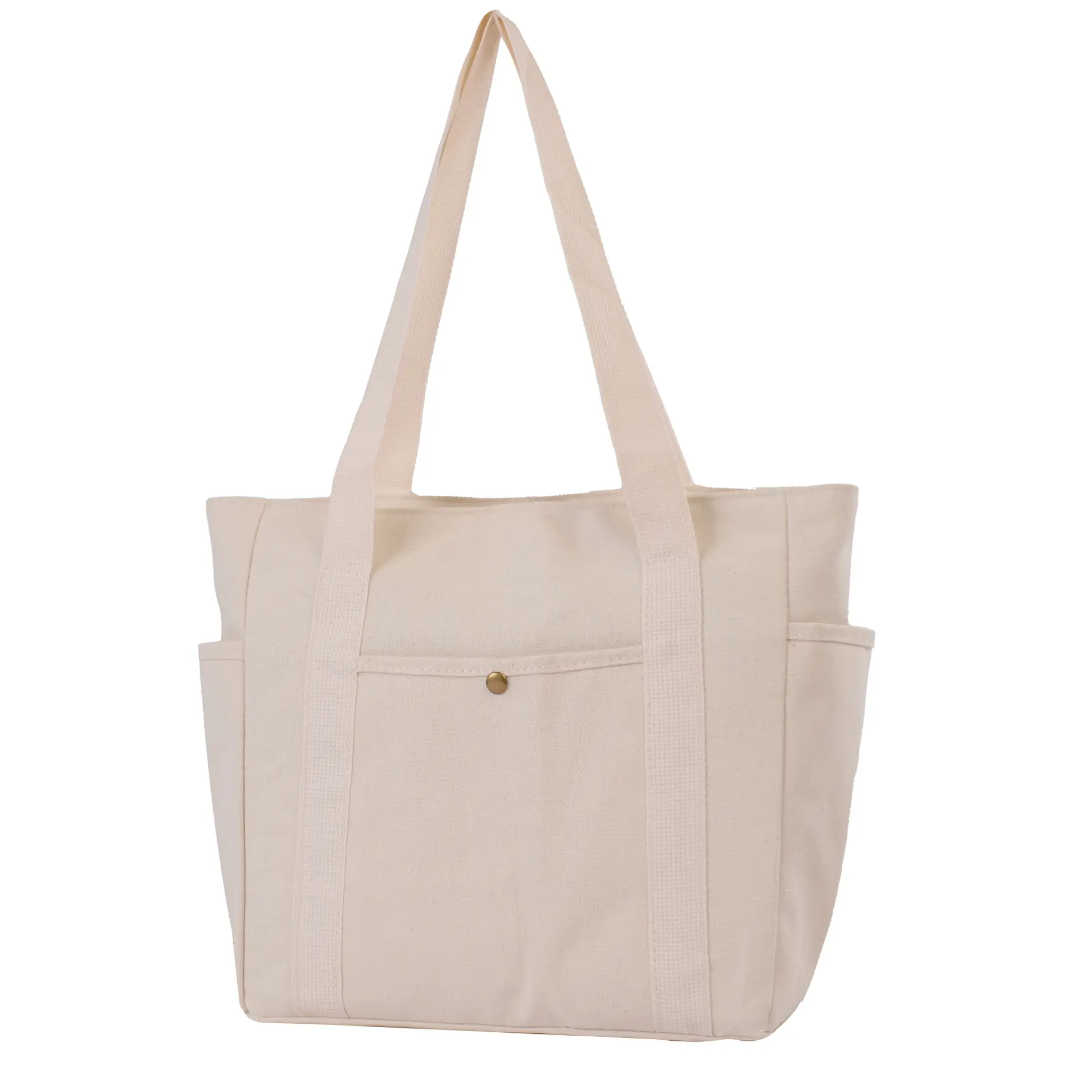 Canvas Tote Bag Large Capacity No Logo luggage and leather goods - Image 7