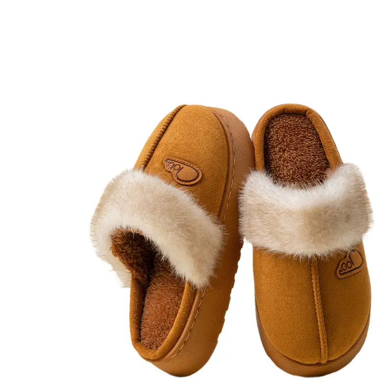 Women Fleece Lined Slippers Brown 2025 - Image 16
