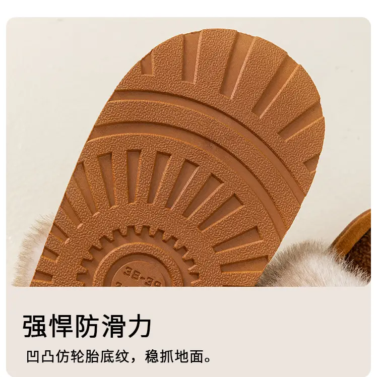 Women Fleece Lined Slippers Brown 2025 — feature 8