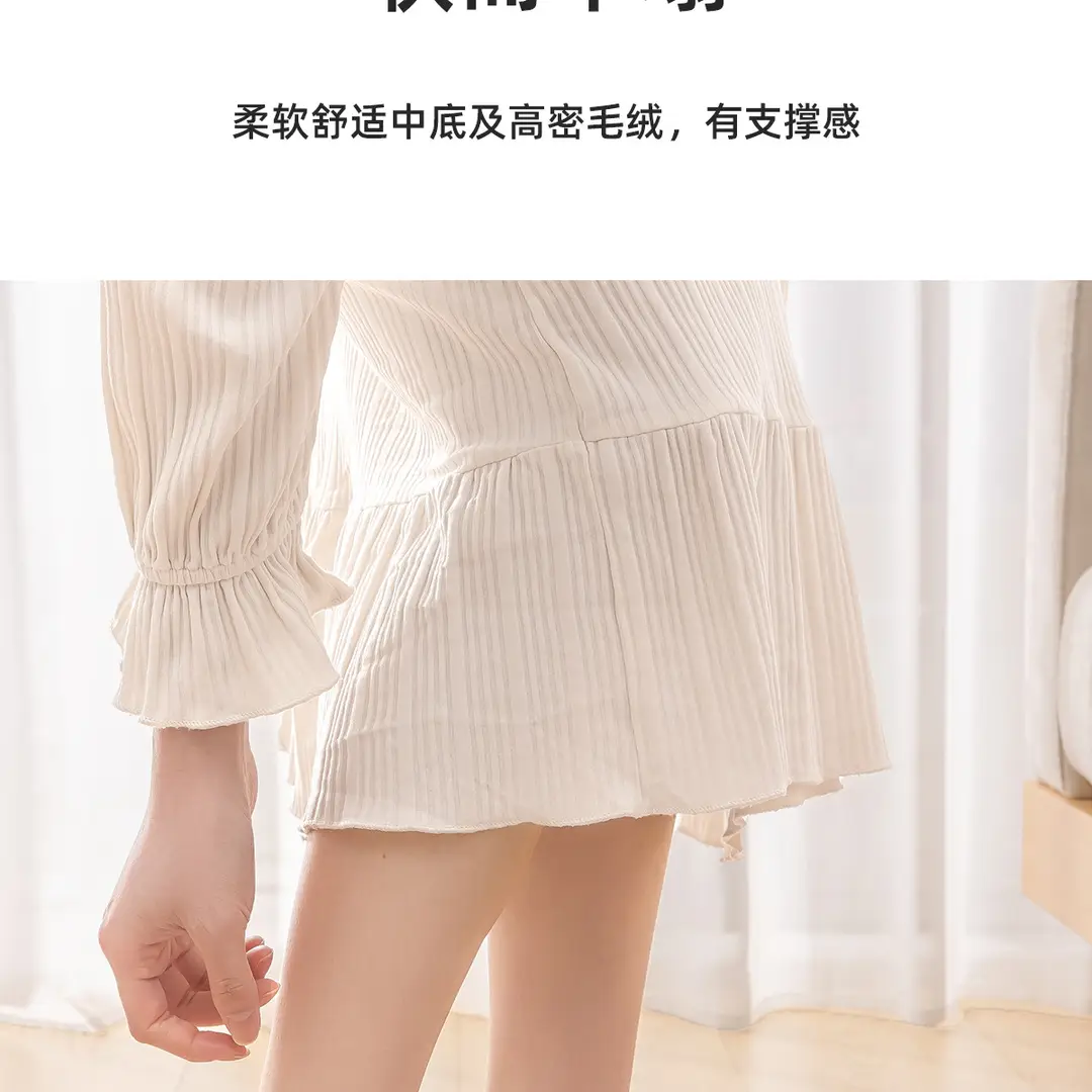 Plush Cotton Slippers for Women, Autumn and Winter, Girly Style, Indoor Home Slippers, 2026 New Model, Non-Slip, Warm Cotton Slippers — feature 10