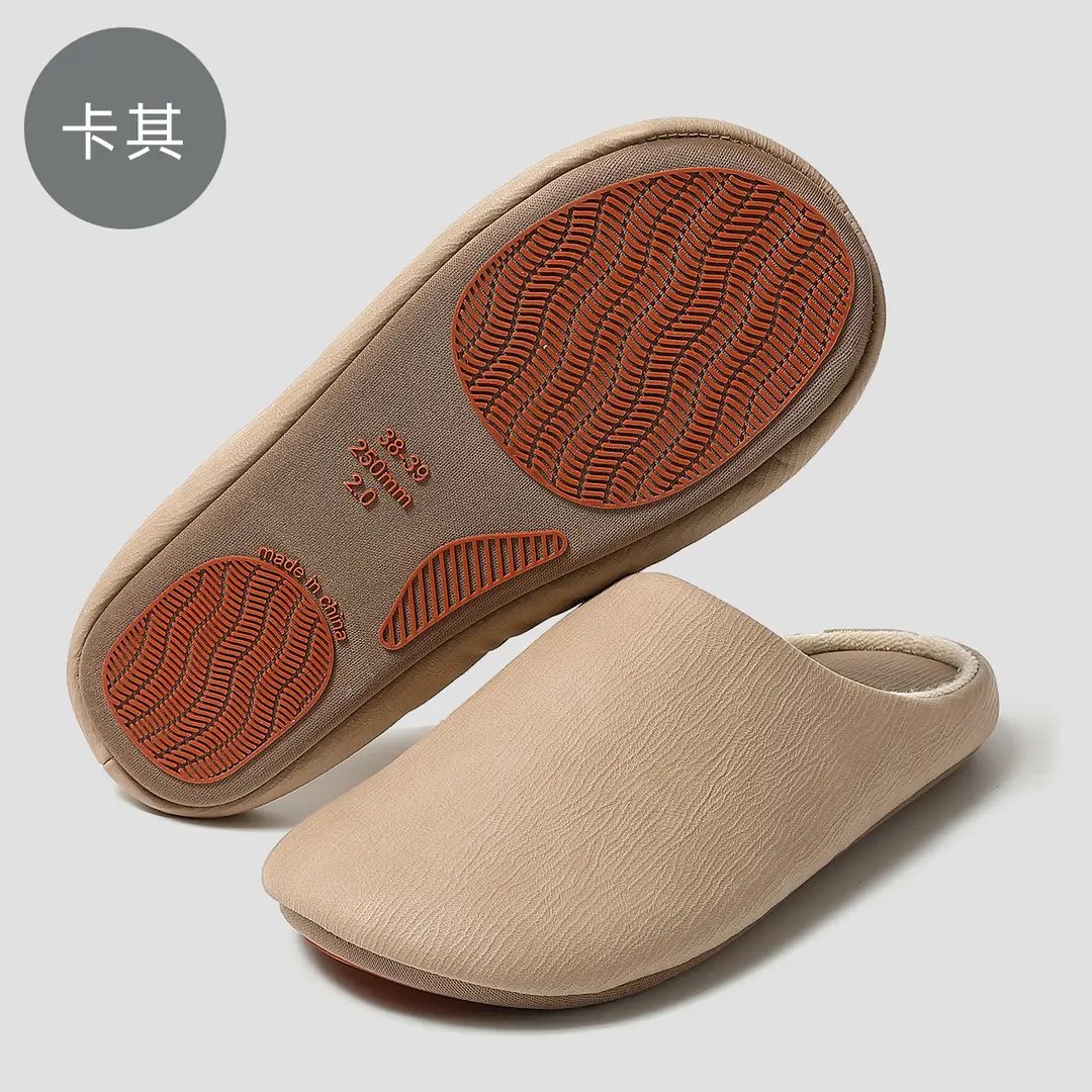 Cotton Slippers 2026 Winter New Style Japanese-Style Soft-Soled Indoor Home Thick-Soled Silent Non-Slip Cotton Shoes for Women Wholesale - Image 2