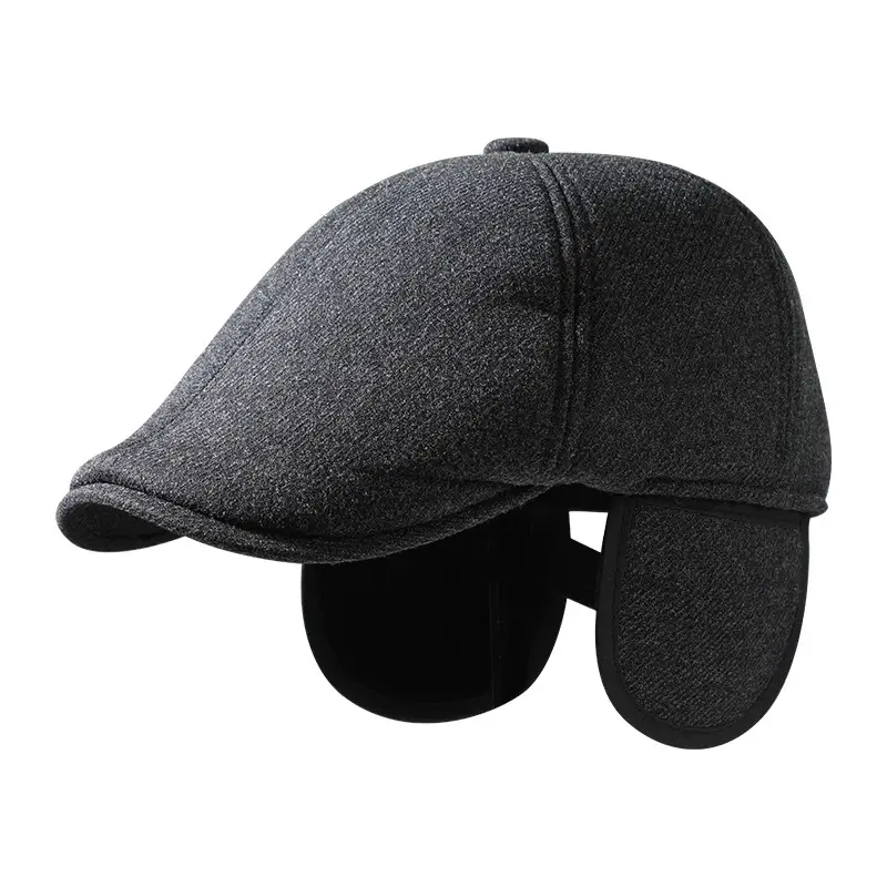 Warm Wool Cap for Elderly Men Winter Use - Image 7