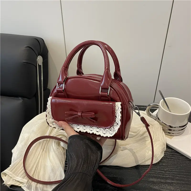 White Lace Crossbody Bag for Women 2025 - Image 6