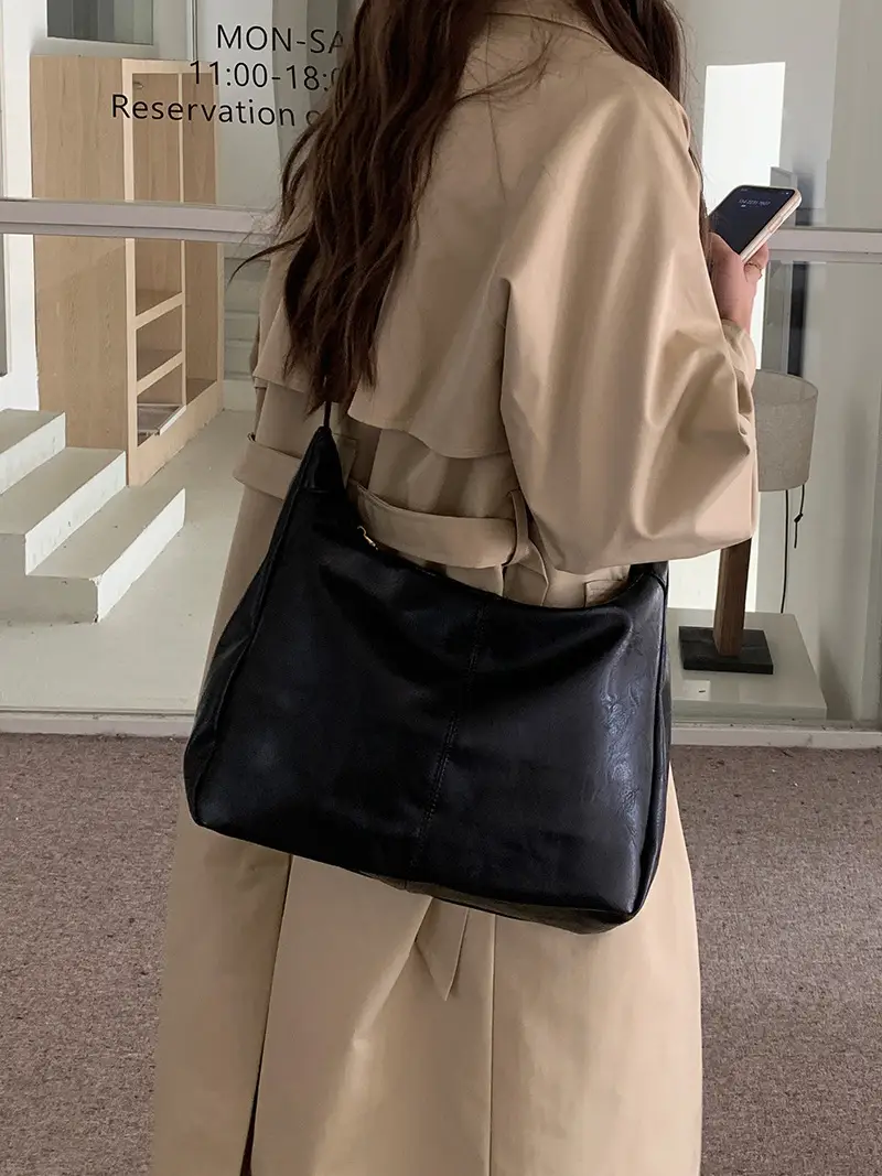 Brown Crossbody Tote Bag for Women College Students — feature 17