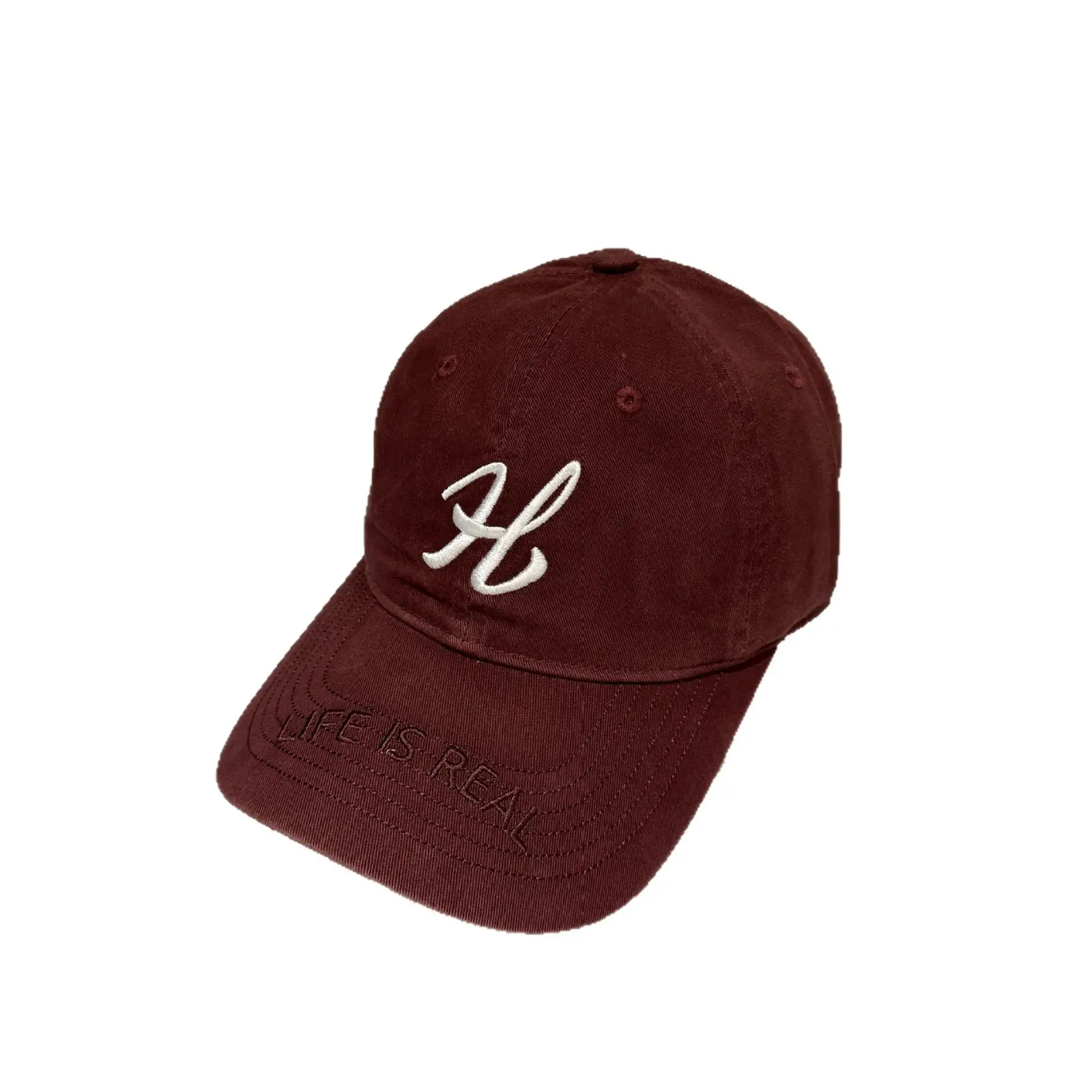 Beige Embroidered Baseball Cap for Women Men - Image 10