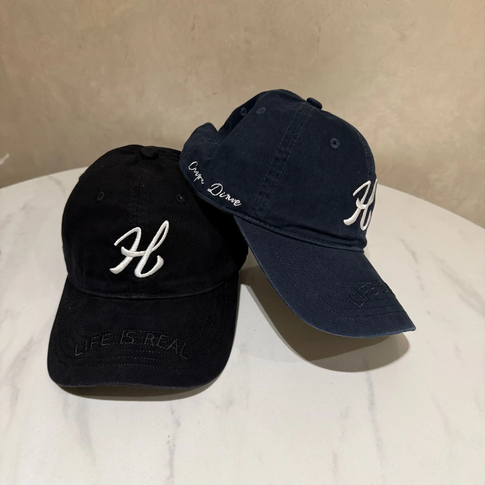 Beige Embroidered Baseball Cap for Women Men — feature 4