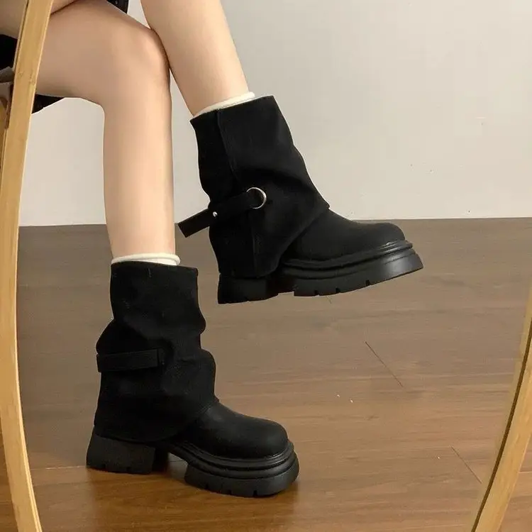 Women's New Chinese-Style Boots Winter 2025 - Image 4