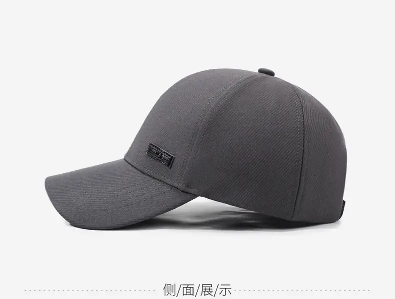 Navy Blue Baseball Cap for Men Middle Age Elderly — feature 11