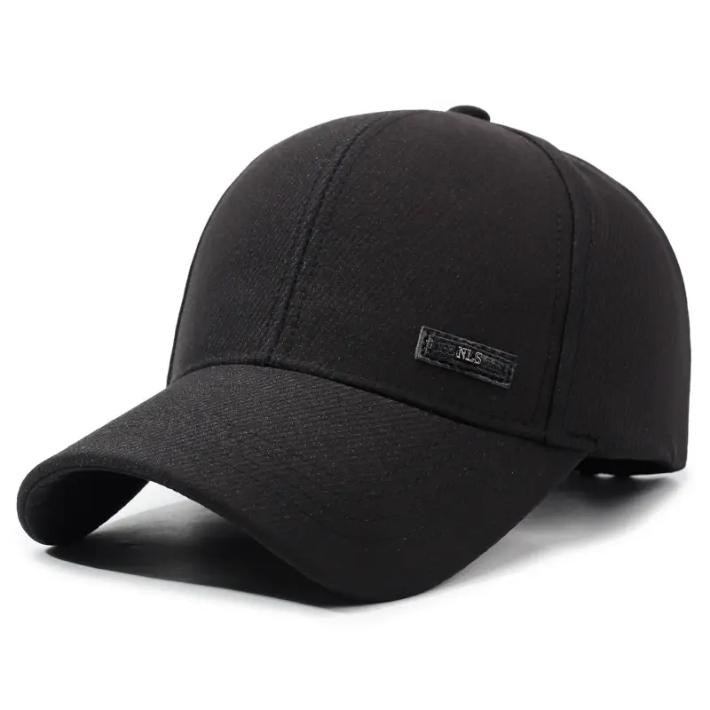 Navy Blue Baseball Cap for Men Middle Age Elderly - Image 3