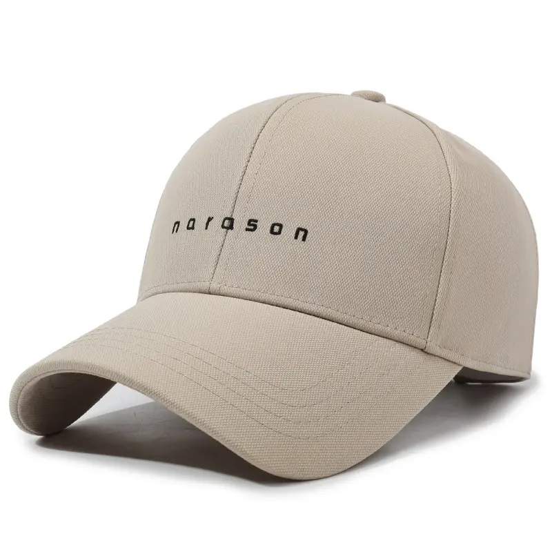 Men's Grey Cotton Baseball Cap with "NORSTON" Logo - Image 5