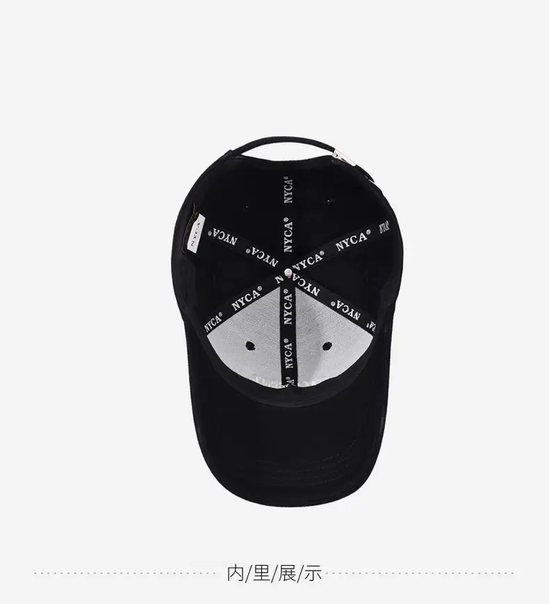 Black Waking Toe Baseball Cap for Women Men — feature 14