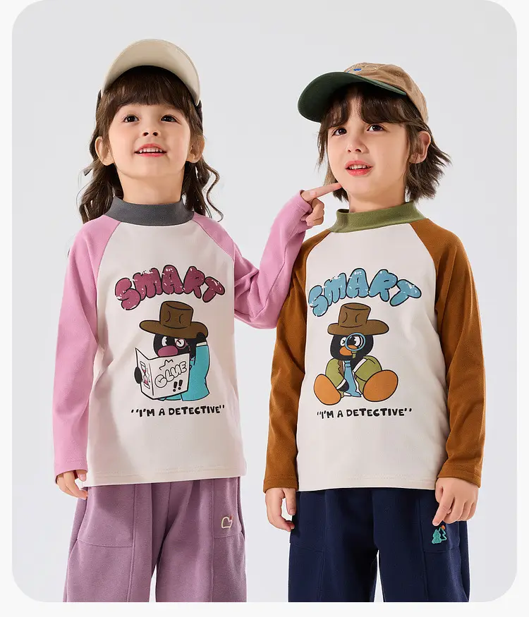 Duduia Kids Winter Long Sleeve T-Shirts Set — feature 10