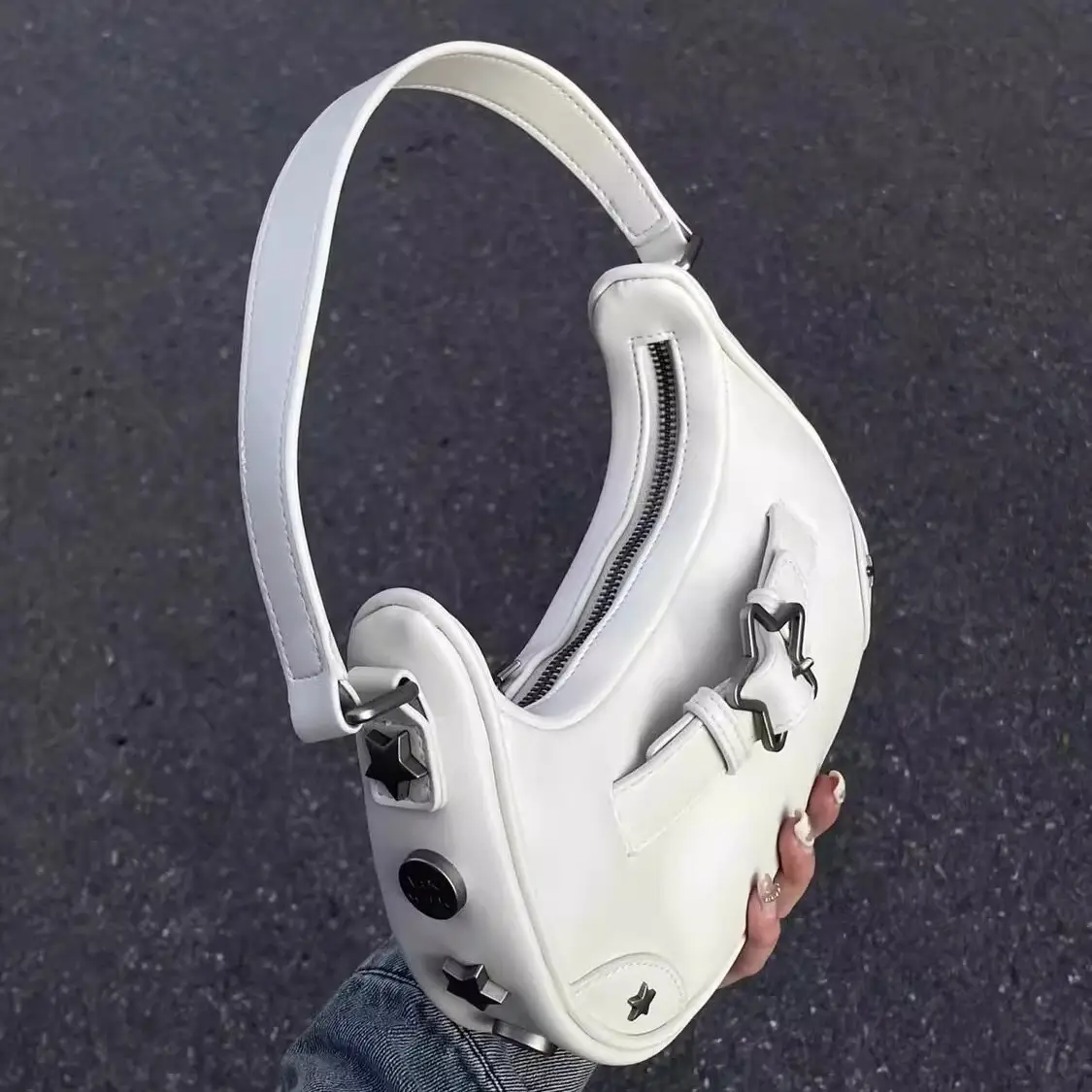 White Star-Style Shoulder Bag for Women 2026
