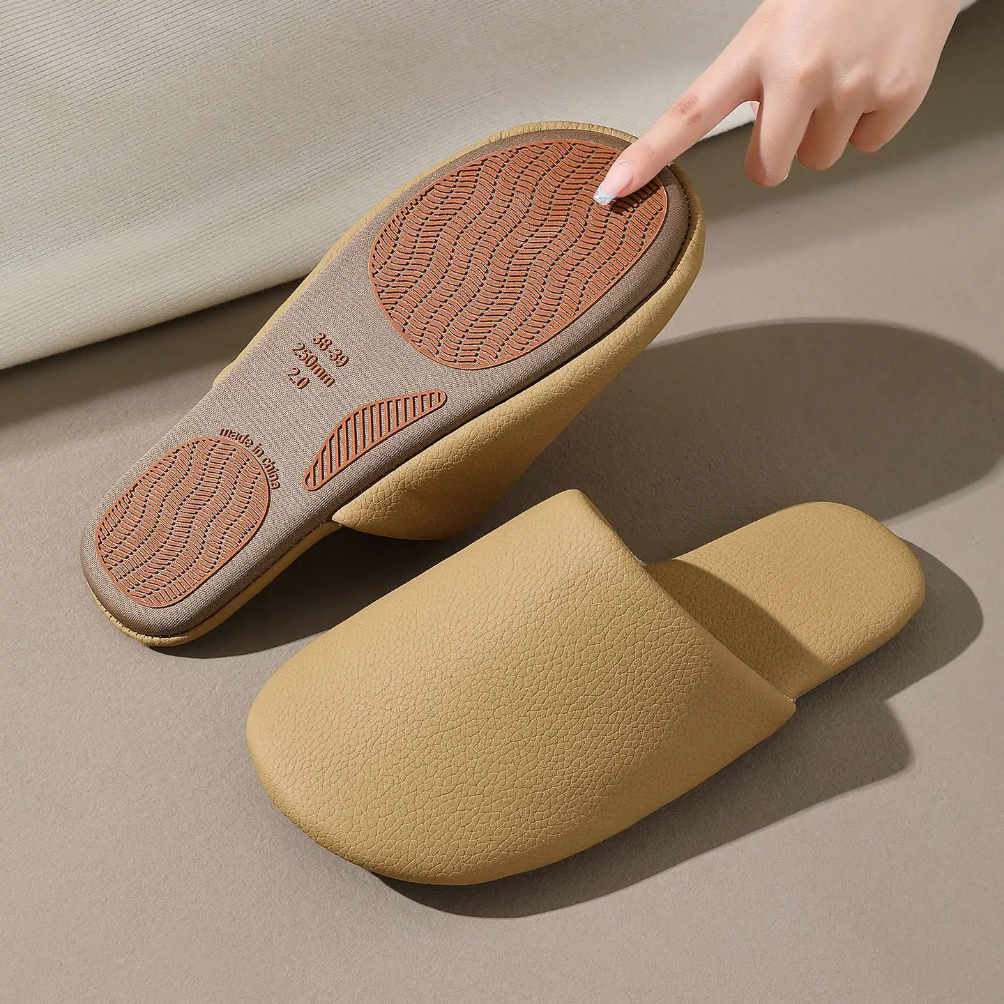 Warm Japanese Silent Slippers for Women Spring Fall 2025 - Image 8