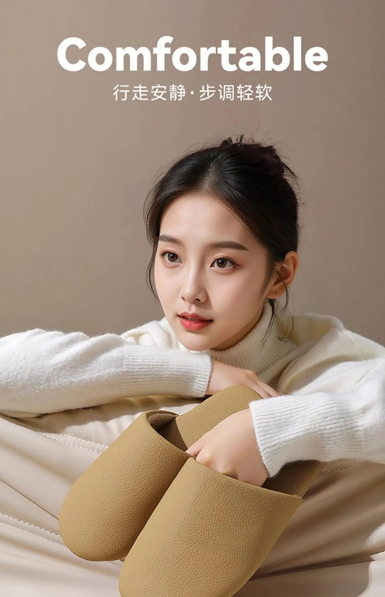 Warm Japanese Silent Slippers for Women Spring Fall 2025 — feature 1
