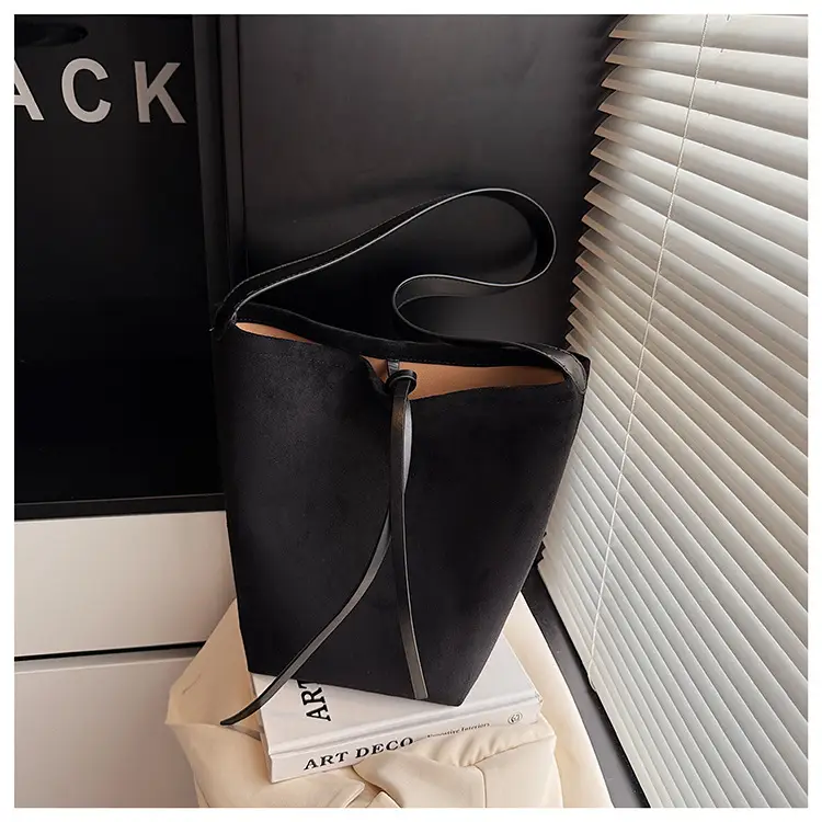 Retro Suede Shoulder Bag for Women Autumn Winter — feature 10