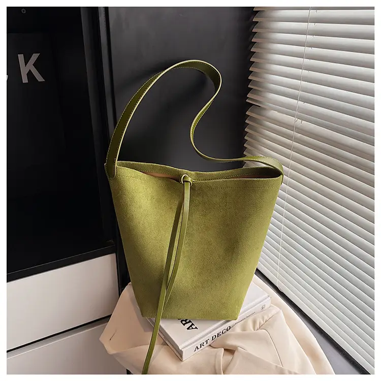 Retro Suede Shoulder Bag for Women Autumn Winter — feature 18