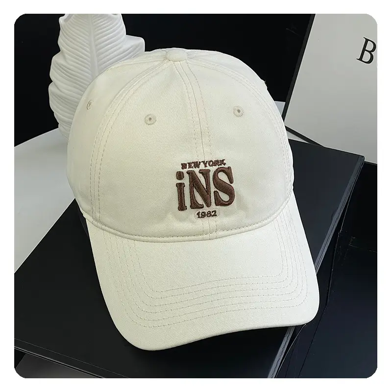 Women's Red "INS" Baseball Cap — feature 13