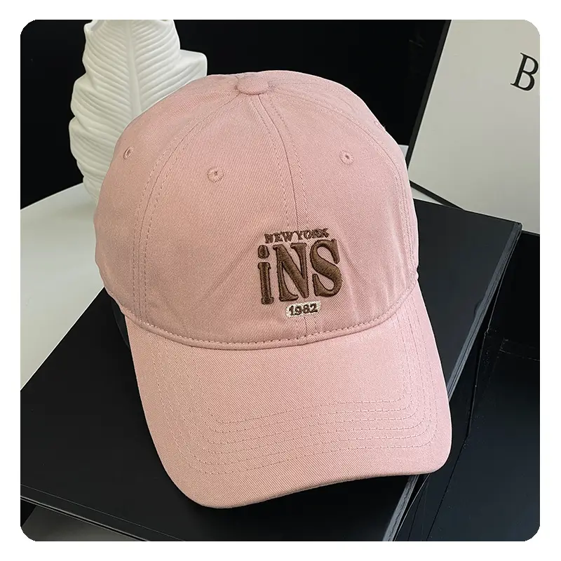 Women's Red "INS" Baseball Cap — feature 17