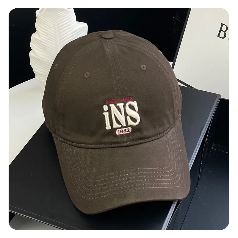 Women's Red "INS" Baseball Cap — feature 23