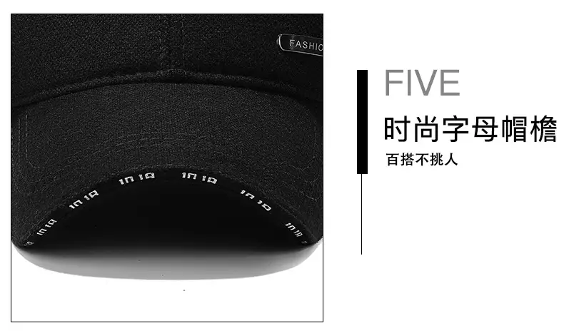 Men's Black Velvet Windproof Cap with Ear Protection — feature 14