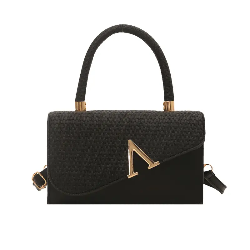 Women Textured Shoulder Bags 2025 Autumn Stylish New Arrival - Image 9