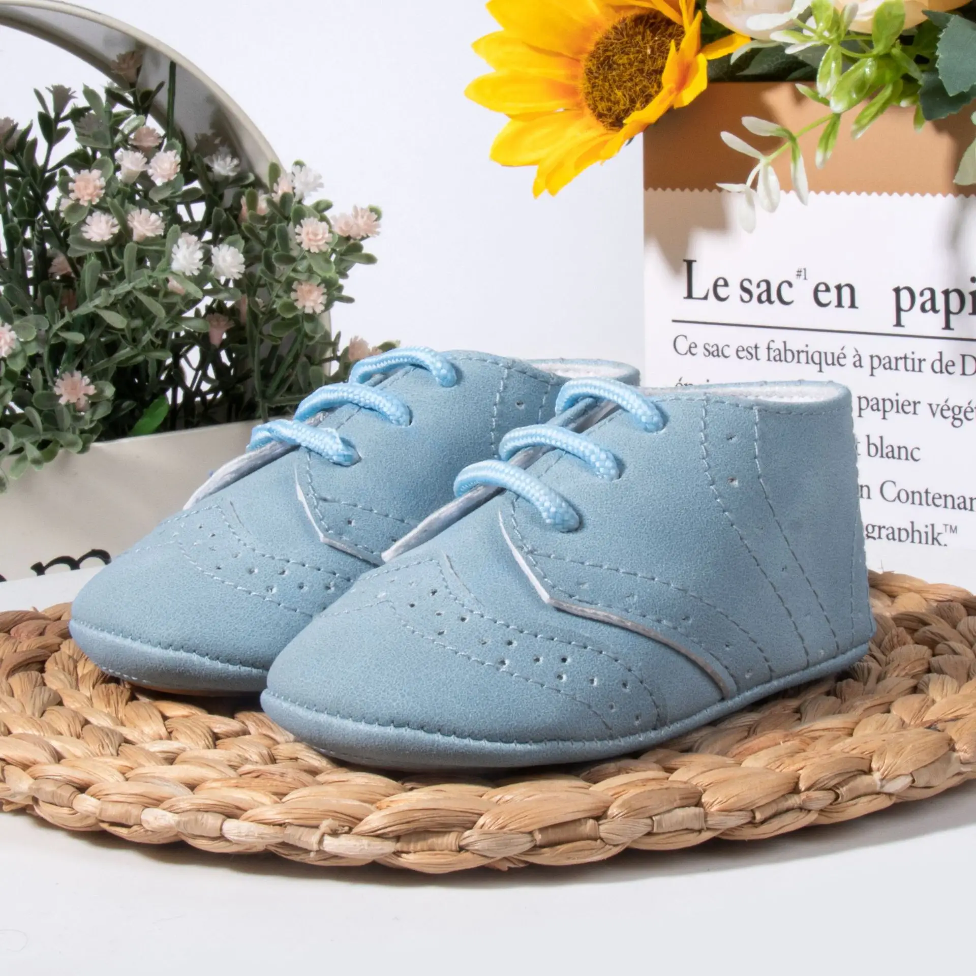 White PU Leather Baby Shoes for 0-12 Months — feature 6