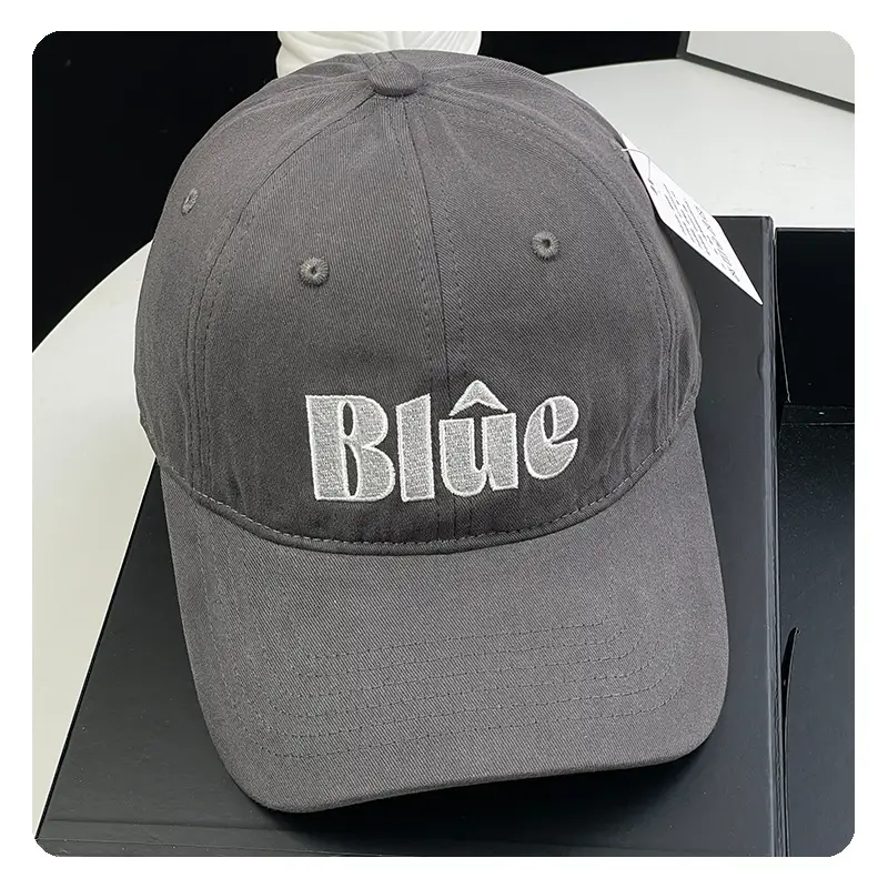 2025 Blue Letter Embroidered Baseball Cap for Women — feature 13