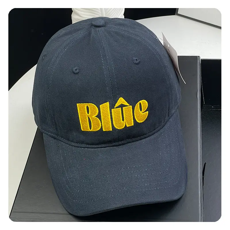 2025 Blue Letter Embroidered Baseball Cap for Women — feature 15