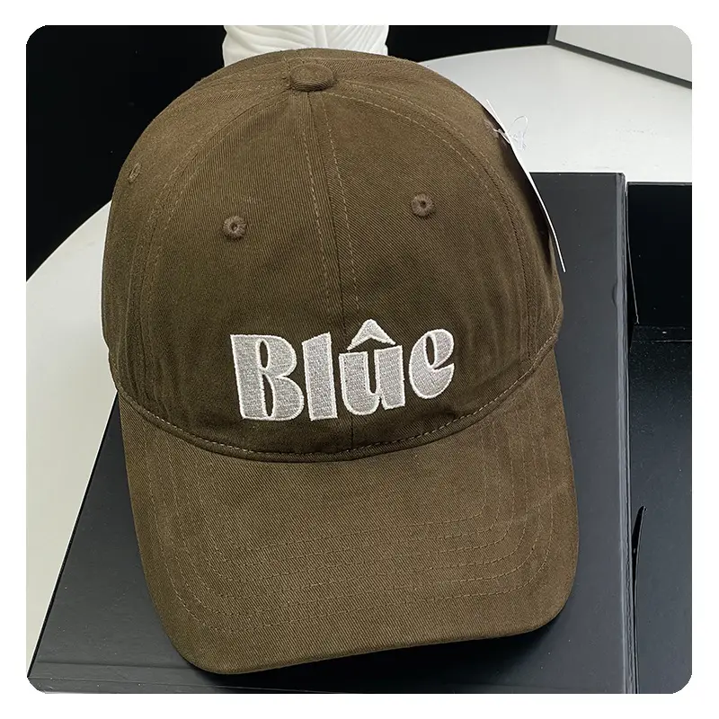 2025 Blue Letter Embroidered Baseball Cap for Women - Image 3