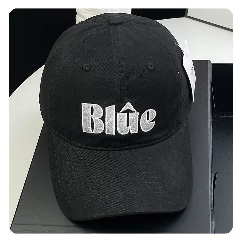 2025 Blue Letter Embroidered Baseball Cap for Women - Image 8