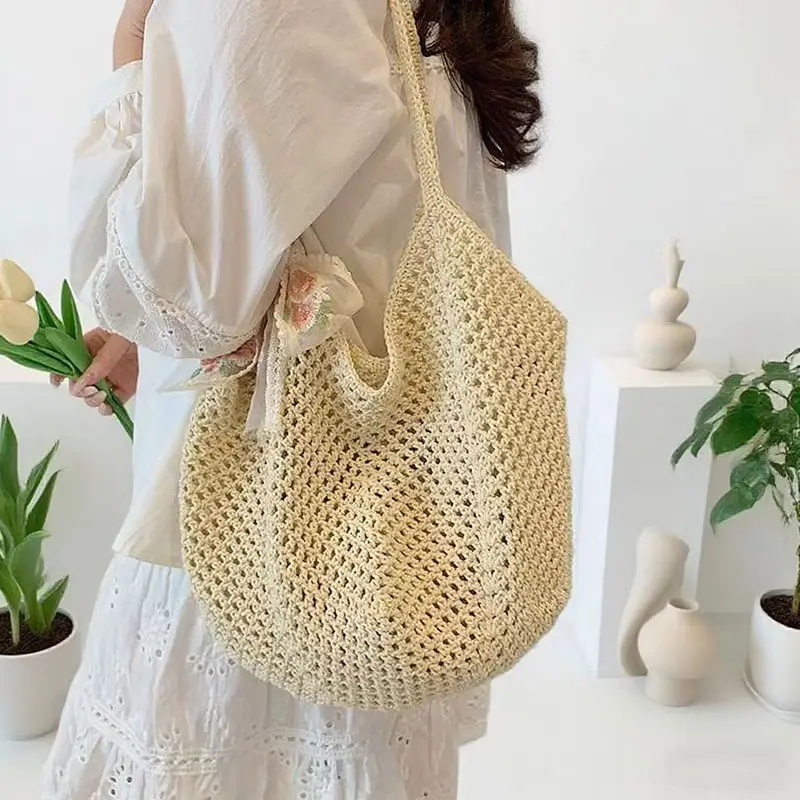 Women Knitted Cut Out Bag Summer 2025 - Image 31