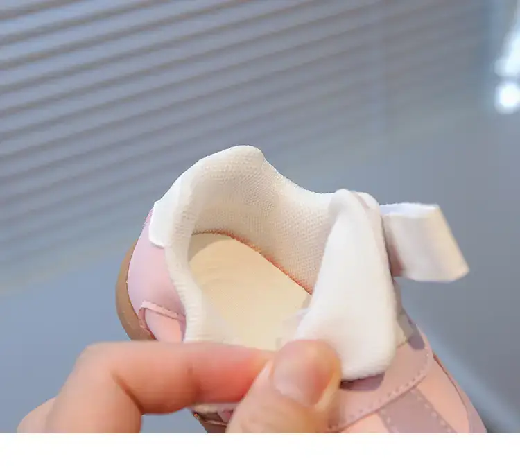 Baby Sneakers Pink Soft Sole Casual Toddler Wear — feature 22
