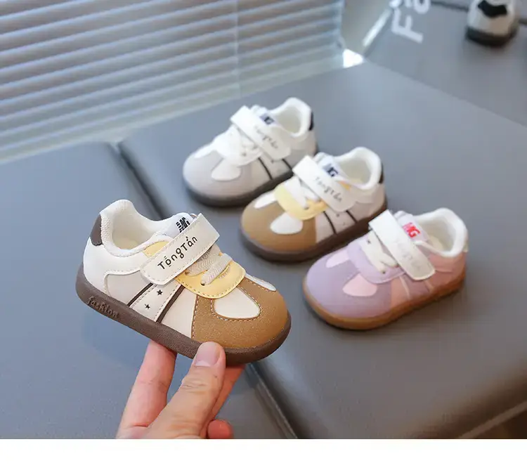 Baby Sneakers Pink Soft Sole Casual Toddler Wear — feature 8