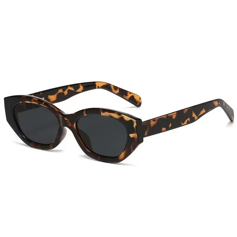 Women Retro Cat-Eye Sunglasses High-End Polygonal Face Shape — feature 12