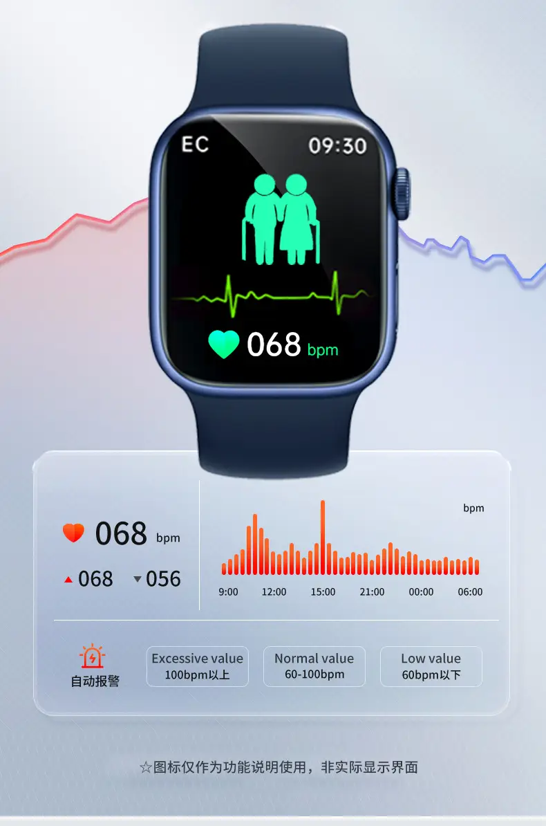 Huaqiangbei Fruit Watch S10 New Smart Watch Multi-Function Bluetooth Can Make and Receive Calls and Exercise — feature 17