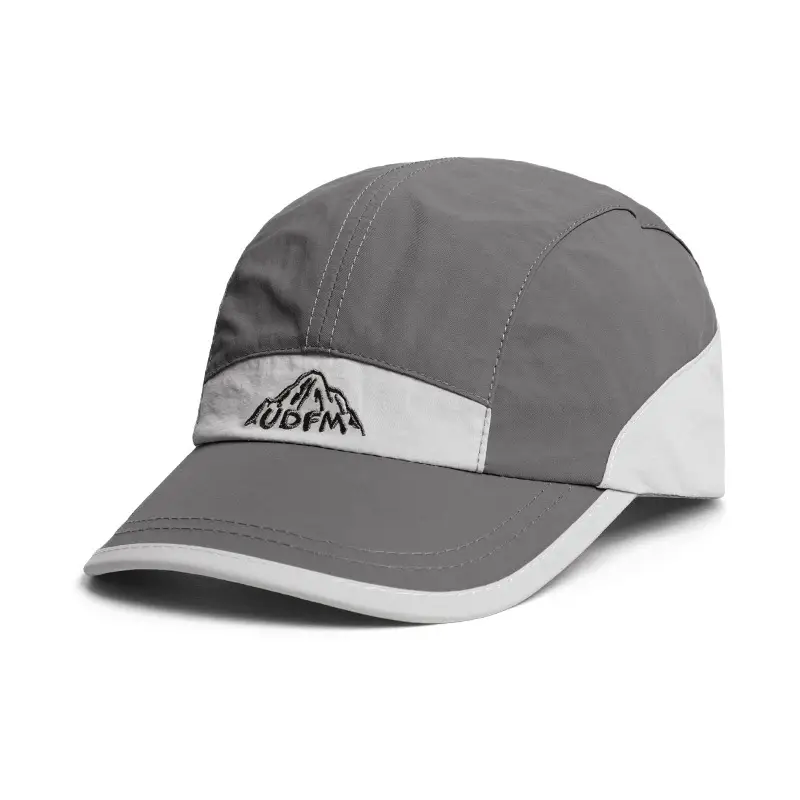 Men's Grey Logo Baseball Cap with Grey Trim — feature 15
