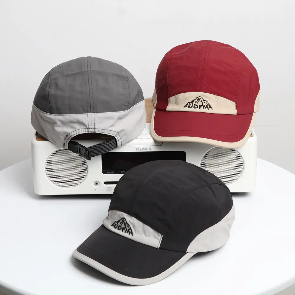 Men's Grey Logo Baseball Cap with Grey Trim — feature 7