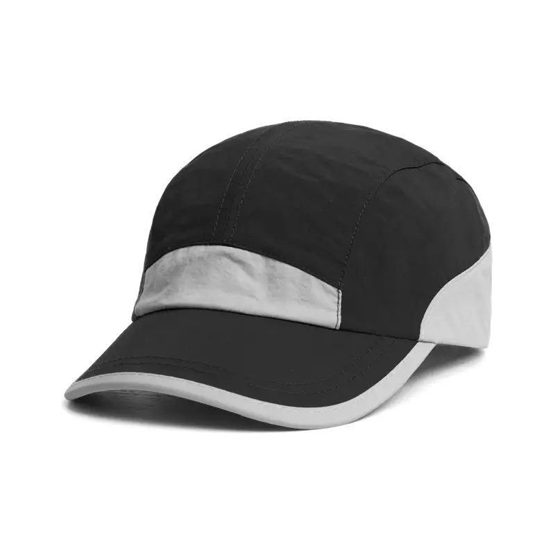 Men's Grey Logo Baseball Cap with Grey Trim