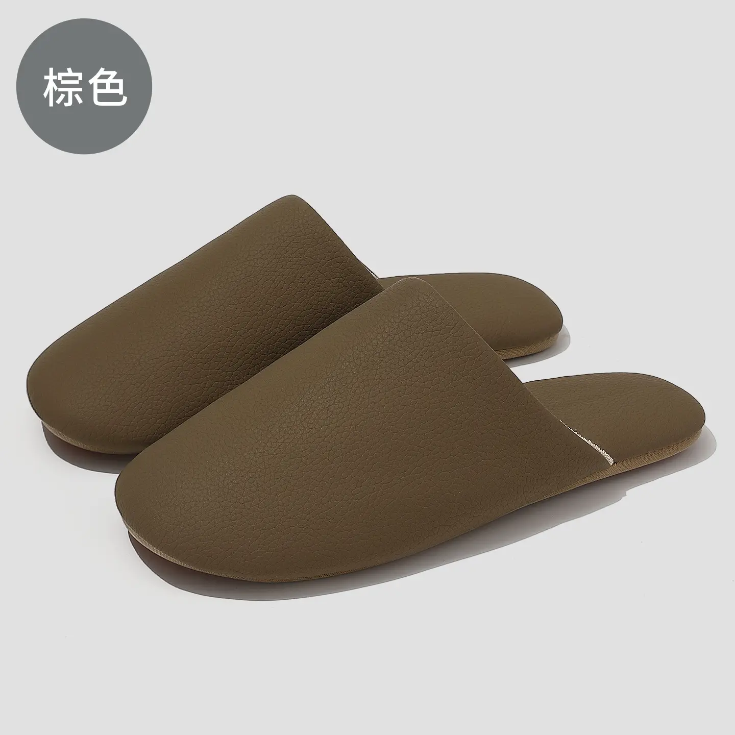 Japanese-Style White Cotton Slippers for Women Winter - Image 4
