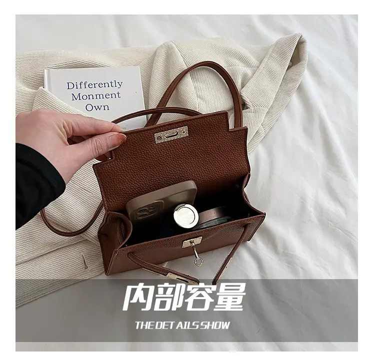 Korean Style Kelly Bags for Women - 6 Colors Large Capacity — feature 12