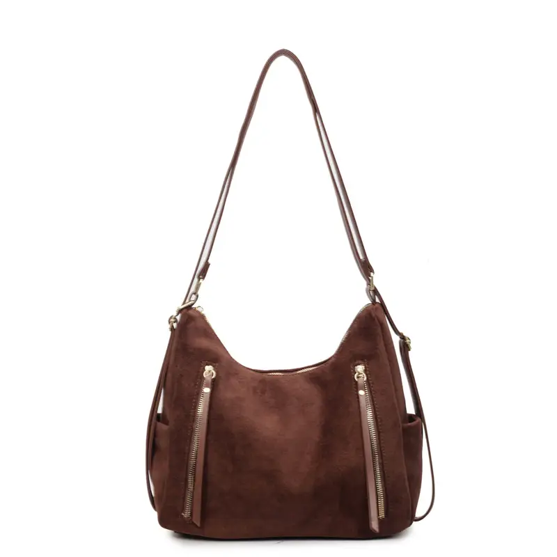 Women's Frosted Retro Shoulder Bag Brown 2026